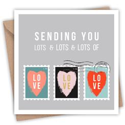 Sending Love Card