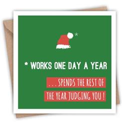 Works One Day a Year 